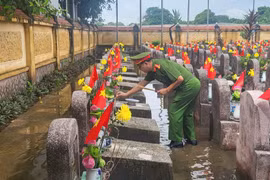 Công an huyện Gia Lâm tri ân, tưởng nhớ các anh hùng liệt sỹ