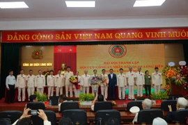 Ra mắt Hội Cựu Công an nhân dân quận Long Biên