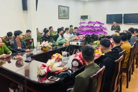 Gặp mặt tân binh lên đường thực hiện nghĩa vụ công an nhân dân năm 2024