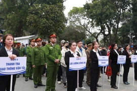 Tạo chuyển biến rõ nét trong nhận thức của người dân về bảo đảm trật tự giao thông, vệ sinh môi trường