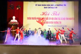 Huyện Thường Tín, Hà Nội: Sáu đội tuyển tranh tài phòng, chống ma túy
