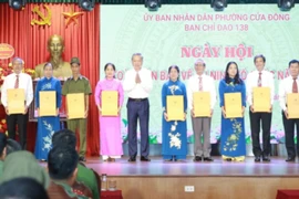 Chủ tịch nước Tô Lâm dự "Ngày hội toàn dân bảo vệ an ninh Tổ quốc" tại phường Cửa Đông