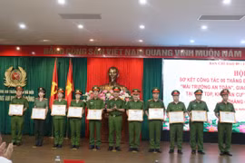 Phát huy sức mạnh tổng lực, giữ vững an ninh trật tự và văn minh địa bàn