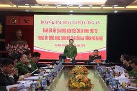 Hà Nội có 368/382 xã đạt “An toàn về an ninh trật tự”