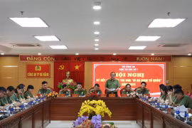 Cụm Thi đua số 1 - Bộ Công an ký kết giao ước thi đua năm 2024