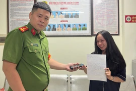 Nữ du khách Philippines viết thư cảm ơn các chiến sĩ Công an Hà Nội