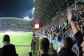 Người hâm mộ bóng đá Ukraine bị bỏ tù vì xúc phạm Tổng thống Putin