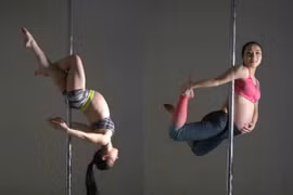 Có thai 9 tháng vẫn dẻo dai múa cột