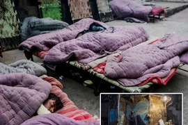 Dịch vụ khó tin ở thành phố Delhi (Ấn Độ): Cho thuê chỗ ngủ vỉa hè