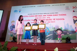 Học sinh Việt Nam đoạt giải cuộc thi vẽ quốc tế