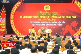 Vinh danh lực lượng Cảnh sát Công an Thủ đô "Vì nước quên thân, vì dân phục vụ”