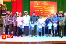 Thăm, tặng quà thương, bệnh binh tại Trung tâm điều dưỡng người có công số 2 Hà Nội