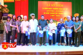 Thăm, tặng quà thương, bệnh binh tại Trung tâm điều dưỡng người có công số 2 Hà Nội