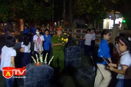 Tuổi trẻ Công an Thủ đô tri ân các anh hùng, liệt sỹ