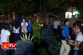 Tuổi trẻ Công an Thủ đô tri ân các anh hùng, liệt sỹ