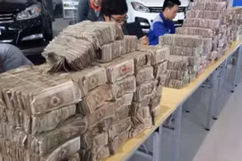 Chở nửa tấn tiền lẻ đi mua ô tô