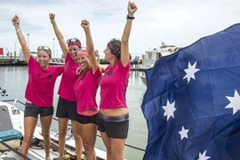 Đội chèo thuyền nữ đầu tiên vượt Thái Bình Dương