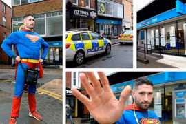 "Siêu nhân" tóm gọn tên cướp tại máy ATM