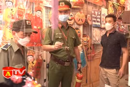Đảm bảo ANTT tại chợ trung thu truyền thống phố cổ