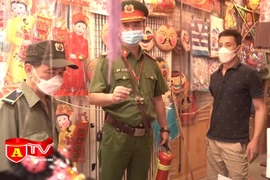 Đảm bảo ANTT tại chợ trung thu truyền thống phố cổ