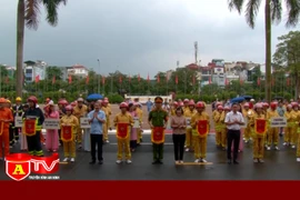 28 đơn vị tham gia Hội thao chữa cháy và cứu nạn, cứu hộ quận Ba Đình