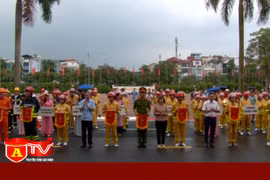 28 đơn vị tham gia Hội thao chữa cháy và cứu nạn, cứu hộ quận Ba Đình