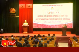 Chăm lo lợi ích, phúc lợi cho các đoàn viên Công đoàn