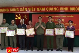 CAP Nam Đồng tổng kết 10 năm "Ngày hội toàn dân bảo vệ ANTQ" 
