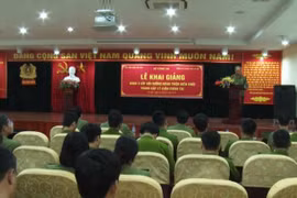 CATP khai giảng lớp bồi dưỡng lý luận chính trị