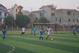 Kết thúc thành công giải bóng đá mini CAQ Bắc Từ Liêm