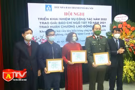 ANTĐ giành giải Nhất Giải báo chí Ngô Tất Tố năm 2021