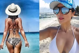 Trung Quốc: Bà mẹ 50 tuổi diện bikini nóng bỏng như hotgirl