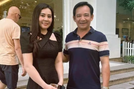 Hoa hậu Phan Kim Oanh và NSƯT Quang Tèo sánh vai sau tin đồn tình cảm