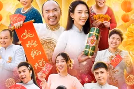 Vợ chồng Thu Trang - Tiến Luật làm phim Tết chiếu online