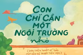 Cuốn sách ghi lại nhật ký của "cậu bé" trượt kỳ thi vượt cấp tiểu học