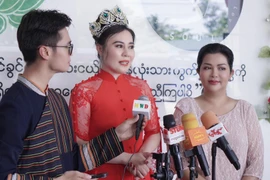 Hoa hậu Phan Kim Oanh trở lại nơi đăng quang, quảng bá hình ảnh Việt Nam tới bạn bè quốc tế