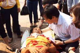 Tàu không rõ số hiệu đâm tàu Việt Nam, một ngư dân trọng thương