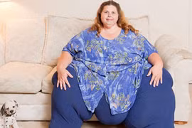 Khó tin: Người phụ nữ béo nhất thế giới vẫn “sex” 6 lần/ngày 