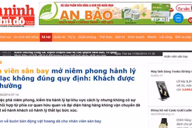Bộ GTVT phản hồi bài báo trên Báo điện tử An ninh Thủ đô