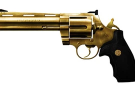 Trẻ 2 tuổi nghịch súng, bắn vào miệng