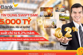 HDBank giảm lãi suất cho vay còn 6,2%/năm dành doanh nghiệp vừa và nhỏ
