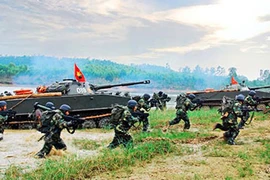 Tiếp cận sát với thực tế chiến đấu, luyện tác chiến hiệp đồng quân binh chủng