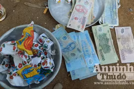 Tập kích bắt ổ xóc bầu cua lớn