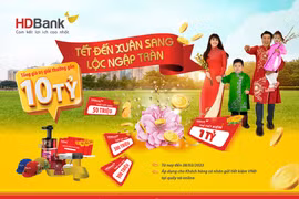 Tết không lo chán với game HDBank Hội Du Xuân trên App HDBank