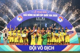 Thắng chung kết nghẹt thở, đội nữ TP.HCM lần thứ 4 vô địch Cúp quốc gia