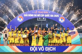 Thắng chung kết nghẹt thở, đội nữ TP.HCM lần thứ 4 vô địch Cúp quốc gia