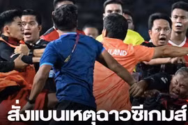 Thái Lan "treo giò" 5 thành viên tuyển U22 ẩu đả tại chung kết SEA Games