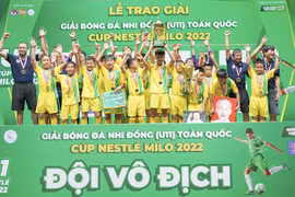 Sông Lam Nghệ An vô địch U11 toàn quốc 2022
