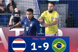 Thái Lan thua 1-9 tại World Cup futsal