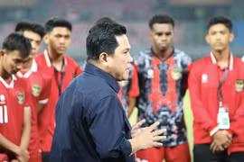Chủ tịch bóng đá Indonesia nhắn nhủ đội U17 "đừng sợ hãi"
